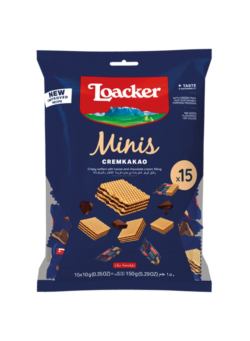 Loacker Minis Cream Kakao 150g - Image 1