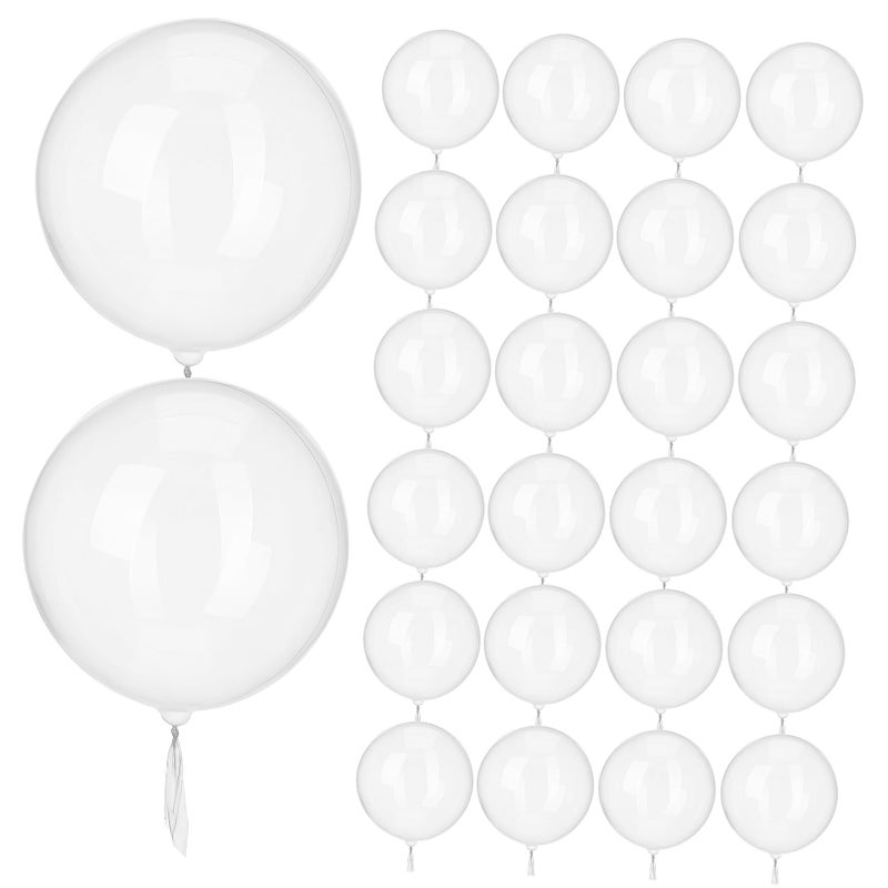 Large 100 Pcs Bubble Bobo Balloons For Birthday Wedding School Events Decorations - Image 2