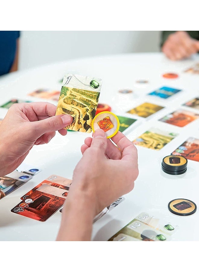 Splendor Board Game Original Strategy Tabletop Card Game for Family and Adults – Renaissance Gem Trading Engine Building Game – Economic Resource Management and Strategy Game – 2 to 4 Players Ages 10+ – 30 Minutes Playtime – Competitive Family Board Game with Noble Tiles and Gem Tokens – Easy to Learn Strategic Card Game by Space Cowboys - Image 4