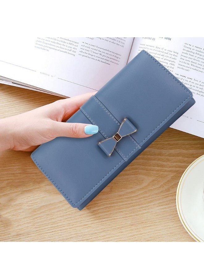 NFI Essentials PU Women's Stylish Clutch Wallet With Zipper Pocket Ladies Travel Purse Money Purse Multi Card Holders Long Wallet For Phone - Image 5