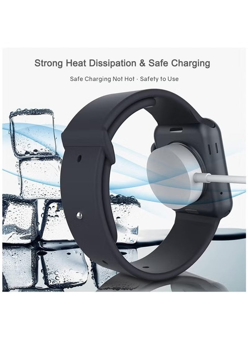 Bukela Upgraded for Apple Watch Magnetic Fast Charger to USB-C Cable (1m/Portable) Magnetic Wireless Charging Compatible with Apple Watch Series 8/7/6/SE/5/4/3/2/1 - Image 3
