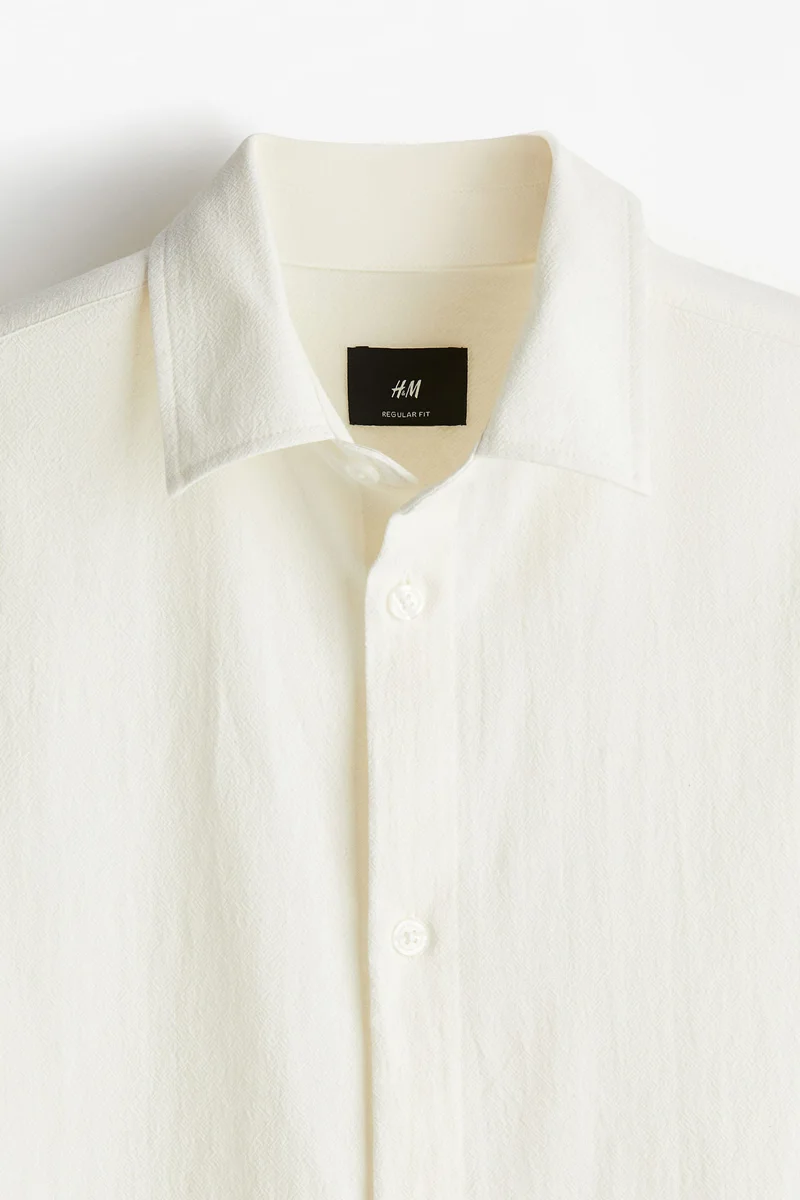 اتش اند ام Regular Fit Textured shirt
