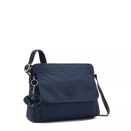 KIPLING KIPLING حقيبة كيبيلينغ النسائية آيسلينغ، حقيبة خفيفة يومية، حقيبة كتف عبر الجسم، زرقاء، 12 ل x 8.87 ح 4 د أمريكي - Image 5