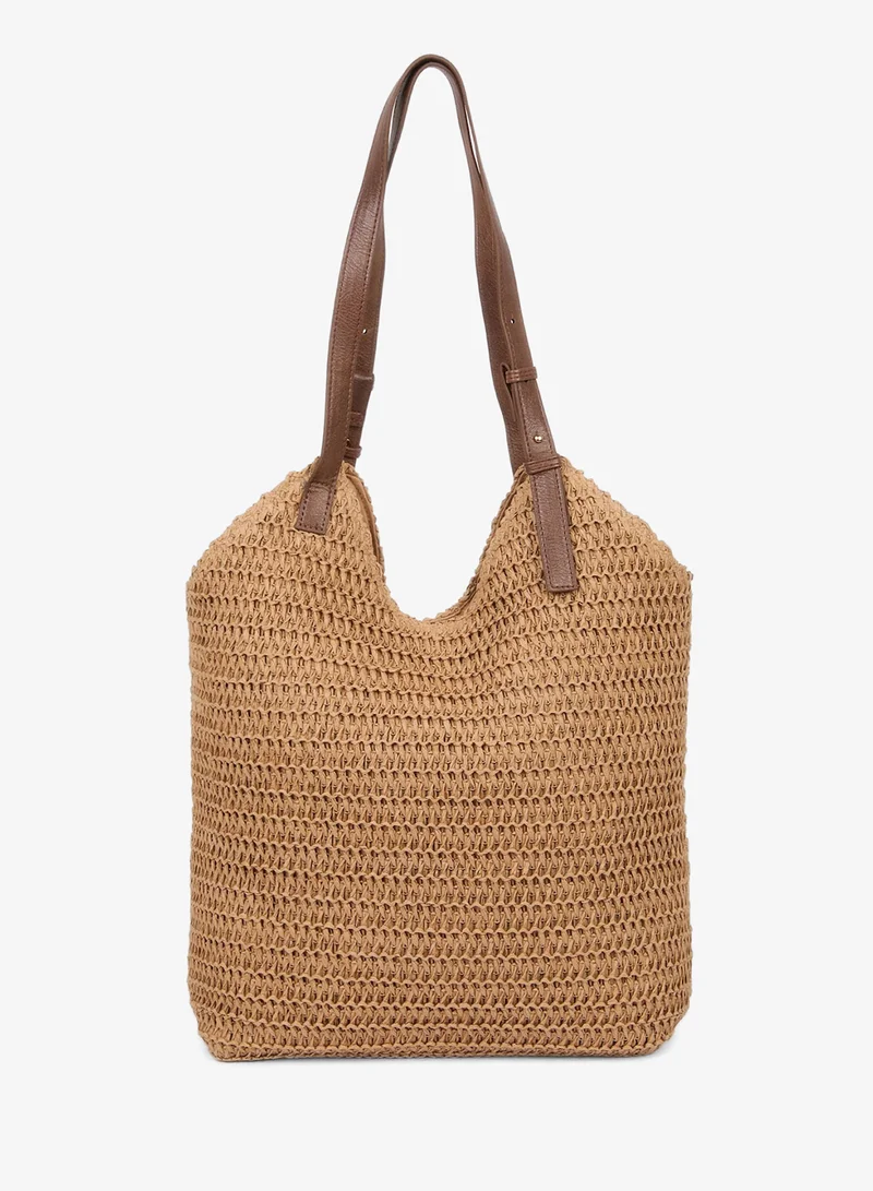 Woman Straw Shoulder Bag