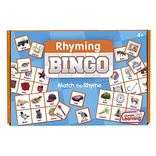 Junior Learning Rhyming Bingo Educational Action Games - Image 1