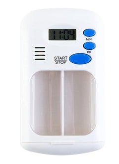 1pc Pill Box Automatic Electronic Organizer Case Alarm Reminder Digital Pill Reminder Pill Reminder Case Medicine Kit for Traveling Pill Reminder Organizer Pp Pocket Container