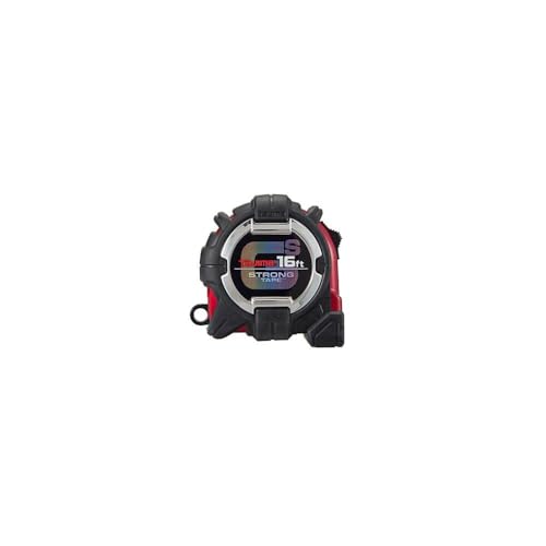 TAJIMA Tape Measure - 16 ft x 1 inch GS-Lock Measuring Tape with Shock Resistant Case & Safety Clip Holder - GSSF-16BW - Image 4