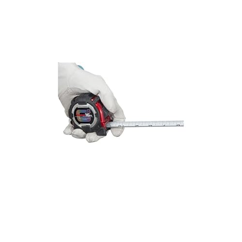 TAJIMA Tape Measure - 16 ft x 1 inch GS-Lock Measuring Tape with Shock Resistant Case & Safety Clip Holder - GSSF-16BW - Image 2