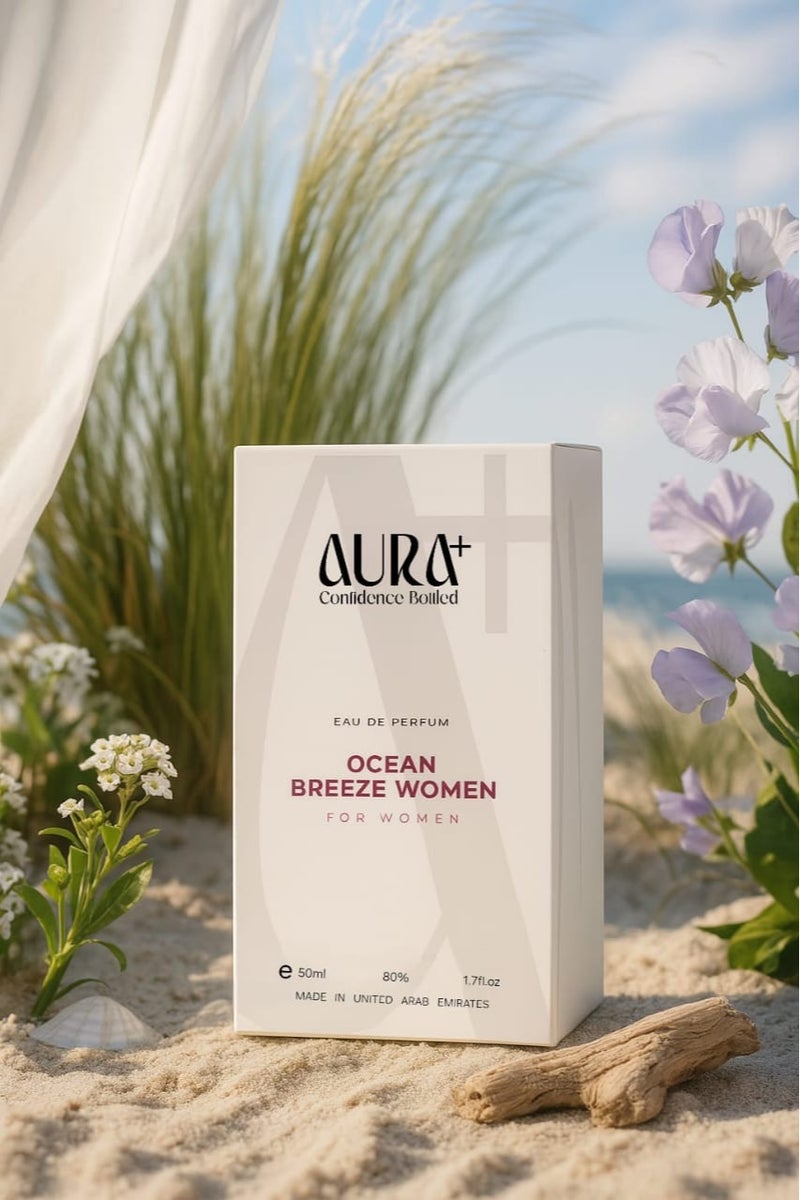 Aura plus Ocean Breeze Women EDP For Women 50ml Perfume - Image 3