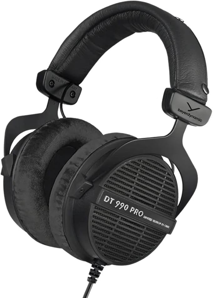 Beyer Dynamic beyerdynamic DT 990 PRO 250 ohm - LIMITED EDITION (Black, Straight Cable) - Image 4