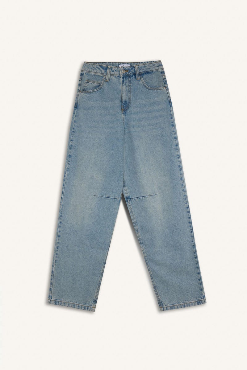 DeFacto Woman Baggy Fit Jean Trousers - Image 4