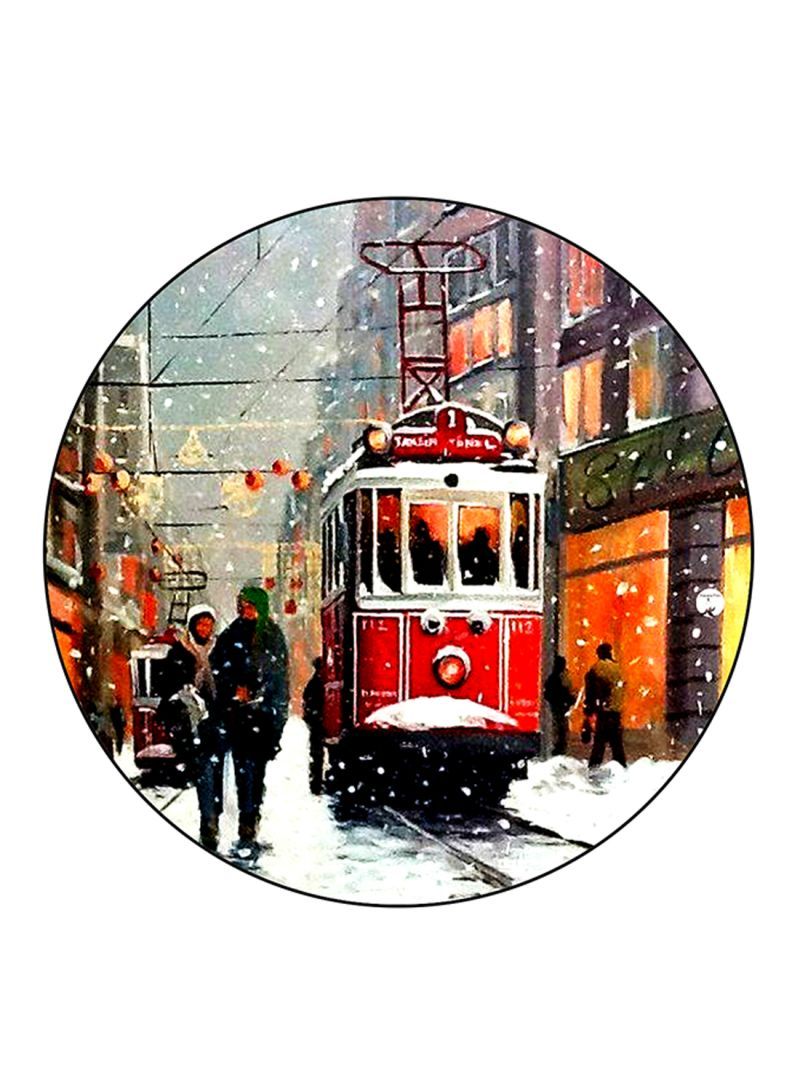 RKN Vintage Art Printed Pin Multicolour - Image 2