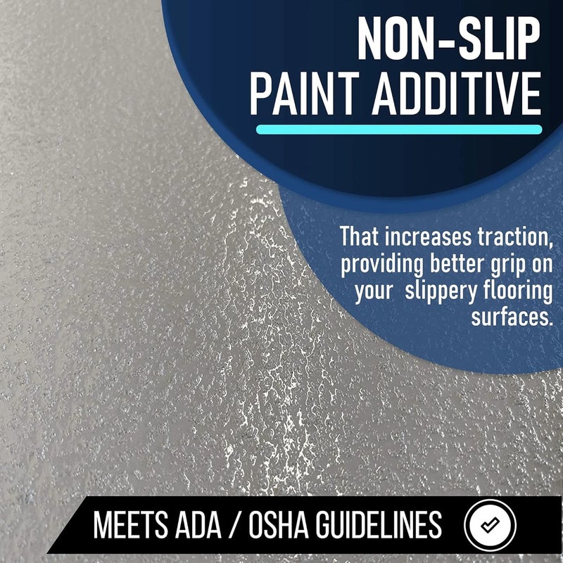 Slip Doctors Non-Slip Paint Additive for Color Epoxy, Urethane, & Acrylic Paint - Extra Grip Anti-Skid Grit for Coatings - Image 3