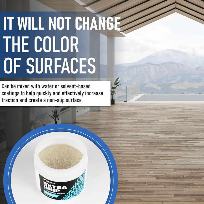 Slip Doctors Non-Slip Paint Additive for Color Epoxy, Urethane, & Acrylic Paint - Extra Grip Anti-Skid Grit for Coatings - Image 5