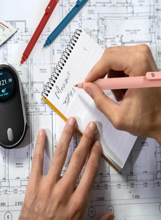 ريانسي أقلام جل RIANCY، حبر أسود 0.5 مم، أقلام حبر جاف سريعة الجفاف، أقلام قابلة للسحب برأس رفيع وكتابة سلسة، مجموعة هدايا أنيقة للرجال والنساء، مناسبة لتدوين اليوميات، لوازم مكتبية مدرسية، عبوة من 5 قطع - Image 2