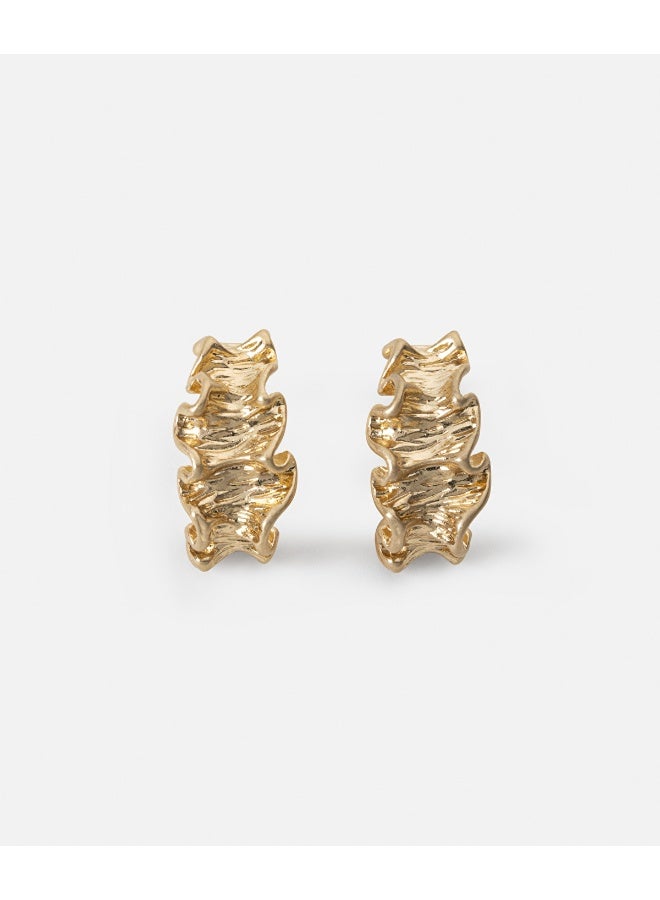 Ipekyol Textured Hoop Earrings  - Image 2