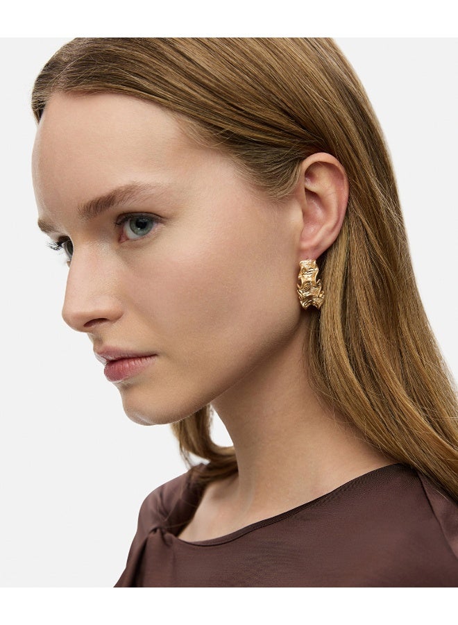 Ipekyol Textured Hoop Earrings  - Image 1