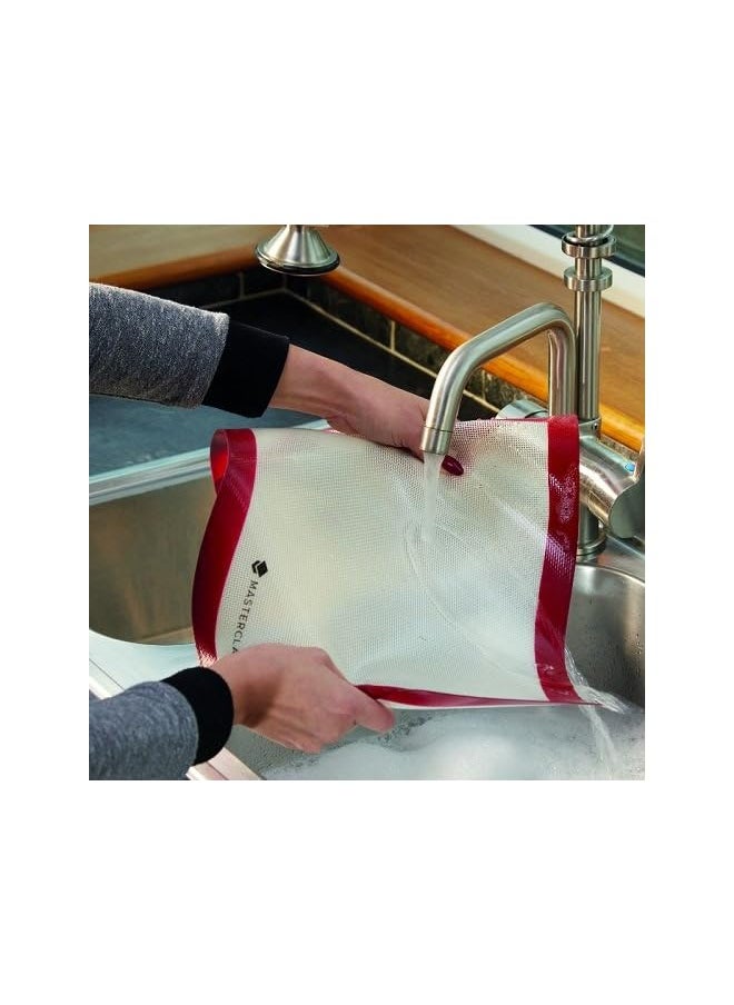 KitchenCraft - Silicone Non-Stick Baking Sheet, 40X30Cm, Display Boxed - Image 1