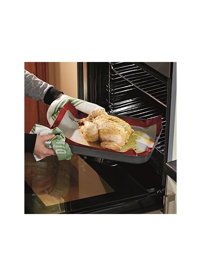 KitchenCraft Silicone Non-Stick Baking Sheet, 40X30Cm, Display Boxed  - Image 5