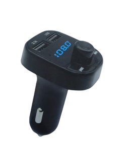 إل دينو 25 وات QC3.0 مشغل mp3 للسيارة يدعم البلوتوث وراديو FM ومكبر صوت ويعمل شاحن USB 
