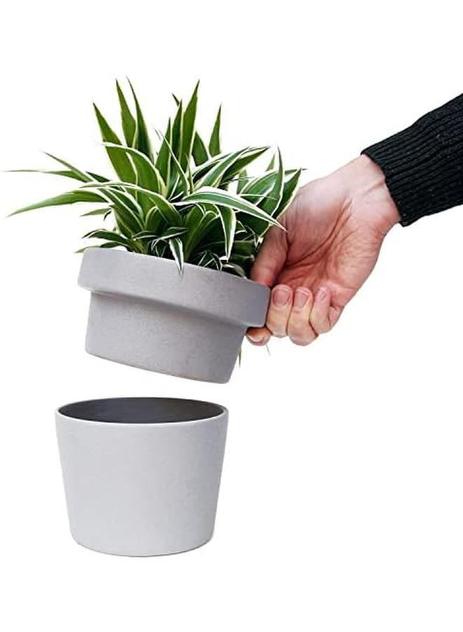 Suck UK Hideaway Plant Pots Secret Stash Key Hider Hide A Key Secret Safe Flower Pot With Hidden Safe And Secret Compartment Hide A Key Outdoor Novelty Hidden Compartment Money Safe - Image 4