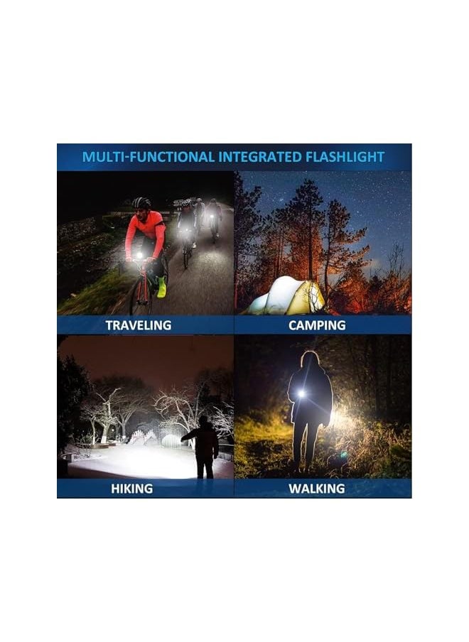 PROMASS promass P90 SuperLight Rechargeable Flashlight – 900,000 High Lumens, Powerful LED Tactical Flashlight with Zoomable Focus, 5 Modes, IPX7 Waterproof – Ideal for Camping, Hiking, and Emergencies  - Image 4