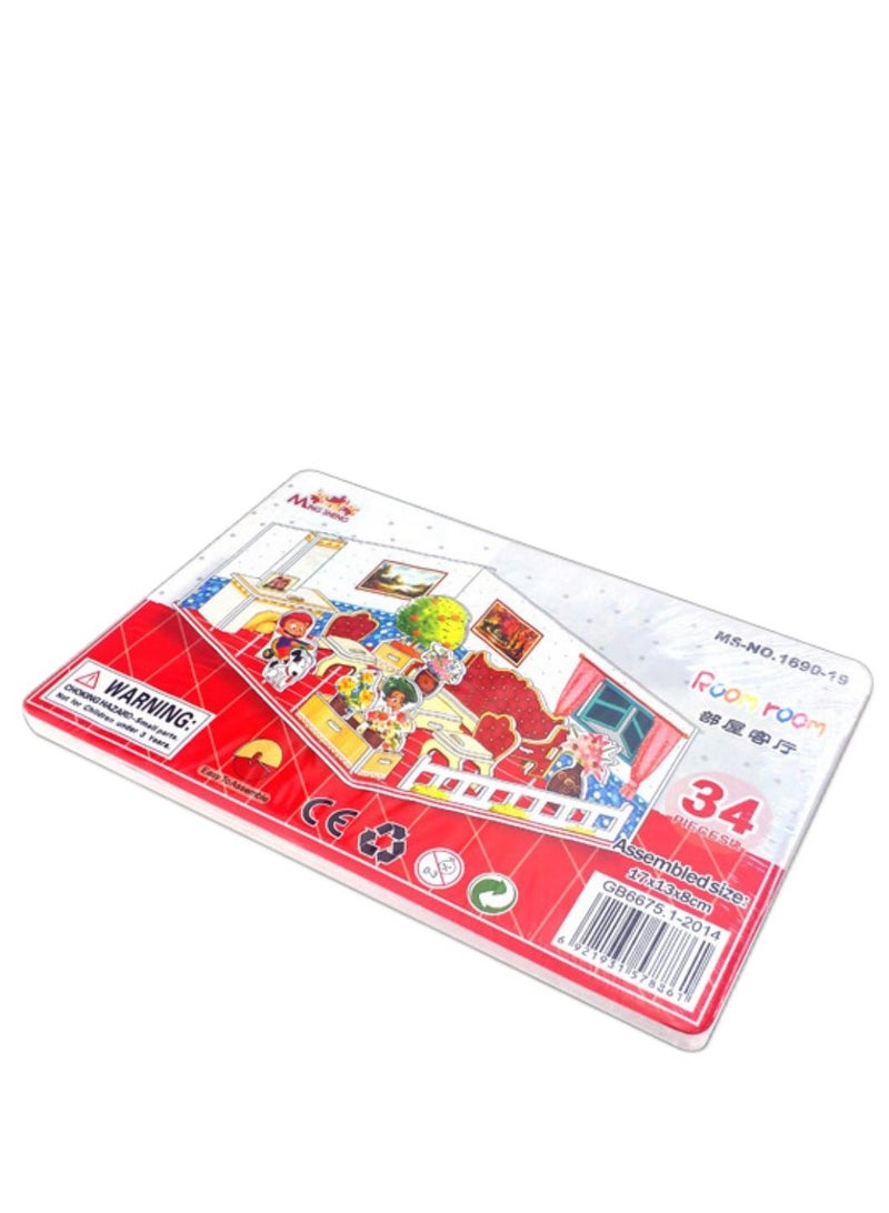 3D puzzles-Cabin in the forest - Image 2