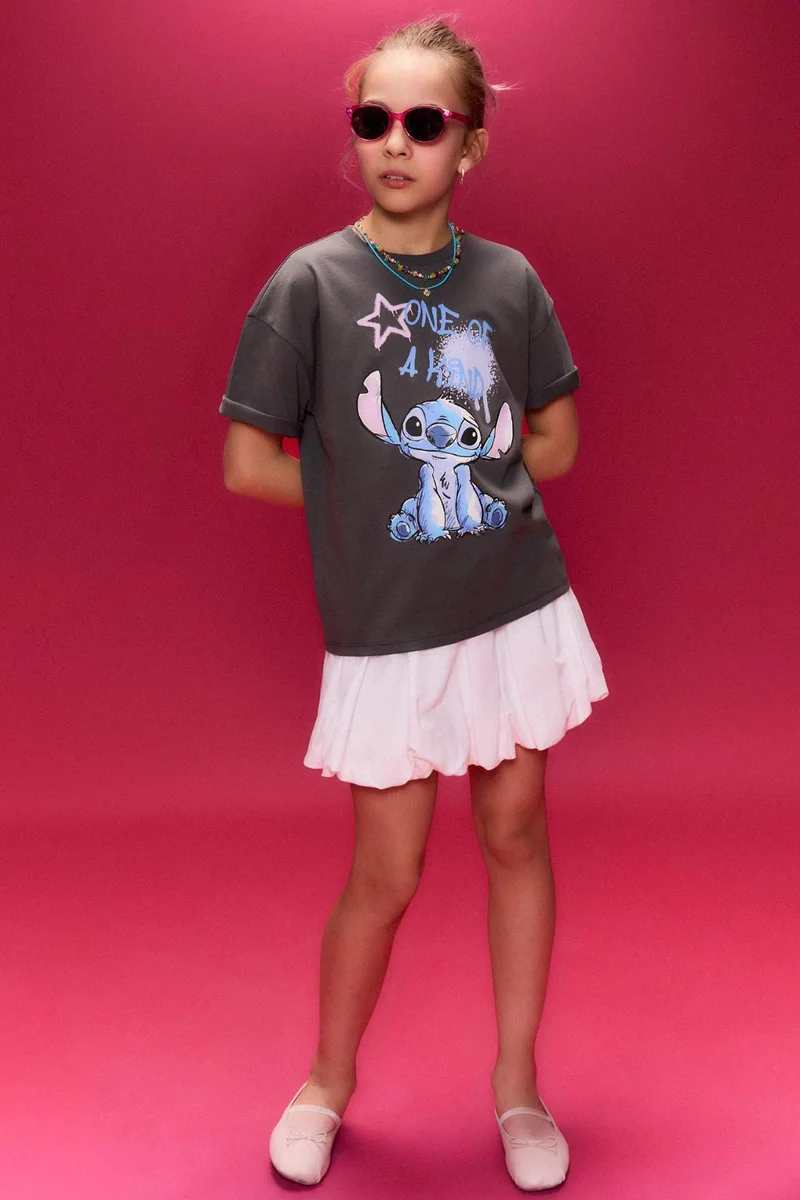 ديفاكتو Girl Disney Lilo &amp; Stitch T-Shirt