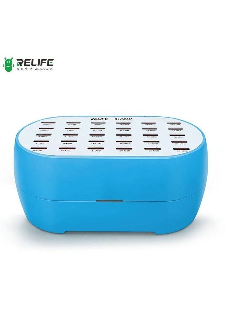 RELIFE RELIFE RL-304M Inteligente 160W Alta potencia 30 puertos Farger para cargar teléfono Tablet Dispositivo digital 
