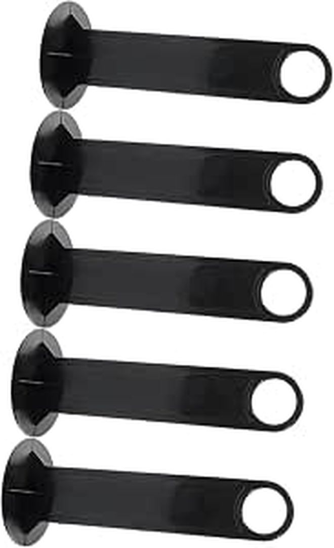 5 Pcs Soccer Cone Holders With Handle Durable Storage Bracket For Training Disks Football Roller Skating Outdoor Activities Plastic - Image 1