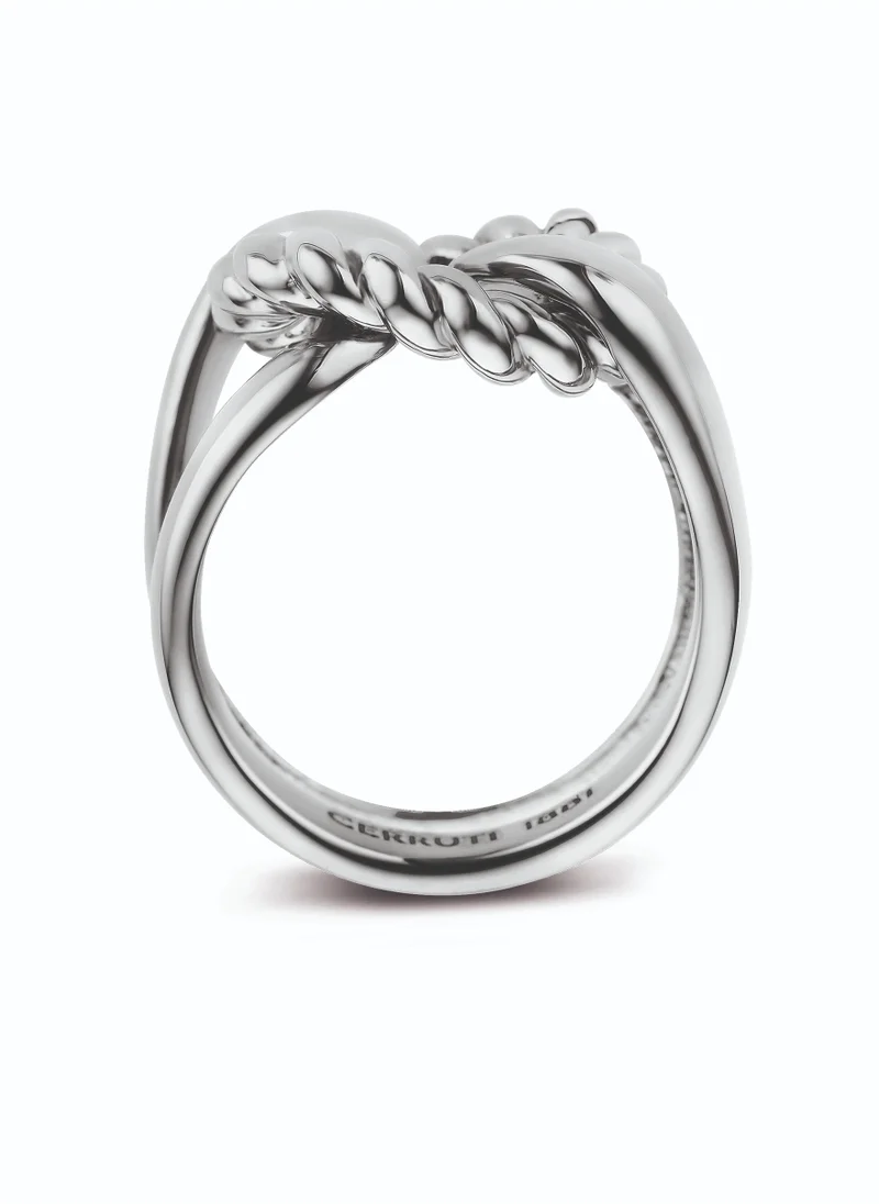 شيروتي 1881 Cerruti 1881 Chiara Stainless Steel Finger Ring For Women