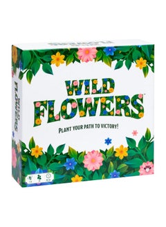 Wild Flowers Family Fun Strategy Game, Grow & Claim Flowers By Placing Tiles & Bumble Bees To Secure Your Blooms Before Others, Complete Garden Cards To Score Big! Solo Play & 1 To 4 Players Aged 8+