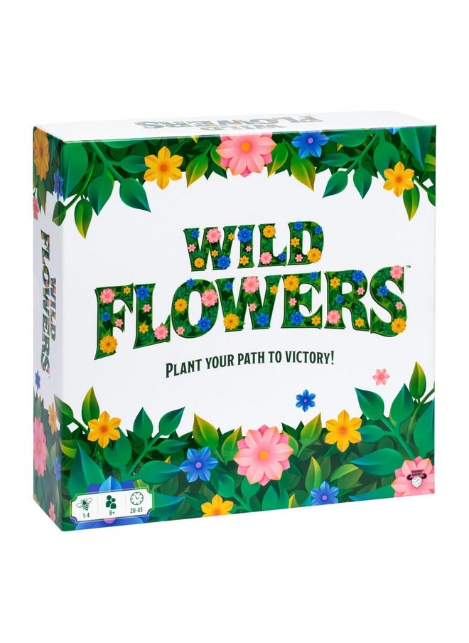 MOOSE - Wild Flowers Family Fun Strategy Game, Grow & Claim Flowers By Placing Tiles & Bumble Bees To Secure Your Blooms Before Others, Complete Garden Cards To Score Big! Solo Play & 1 To 4 Players Aged 8+ - Image 1