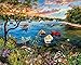 White Mountain 1000 Piece Jigsaw Puzzle Scenic Spring Sail Boat Puzzles with Large Pieces Gift for Adults and Family 24x30 Quiet Harbor - Image 2