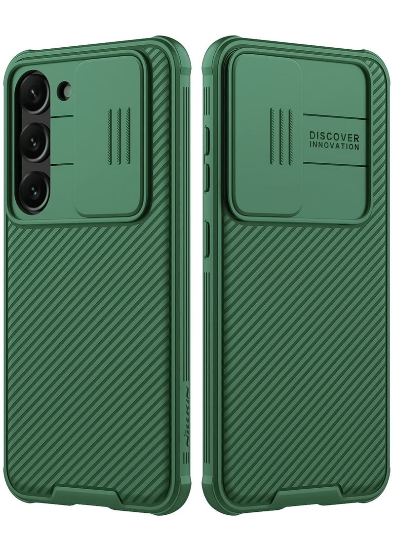 Nillkin For Samsung Galaxy A56 Case, Camera Lens Protection Slide Cover, TPU+PC Shockproof Bumper Back Cover, Anti-Fingerprint Mobile Phone Case, Slim Fit Protective Casing - Image 1