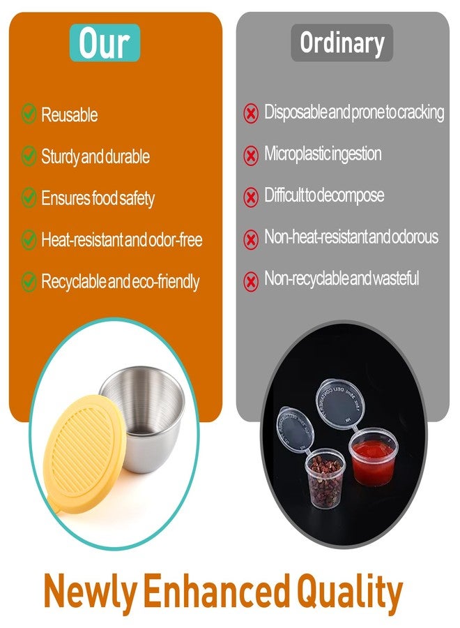 Ninsula 4PCS Sauce Containers Set - Image 4