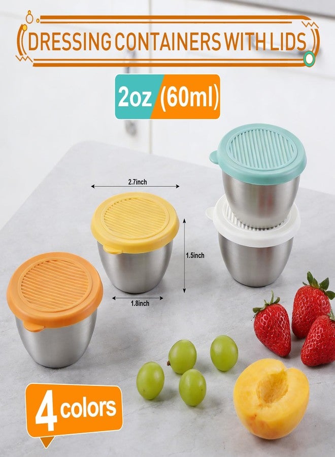 Ninsula 4PCS Sauce Containers Set - Image 2