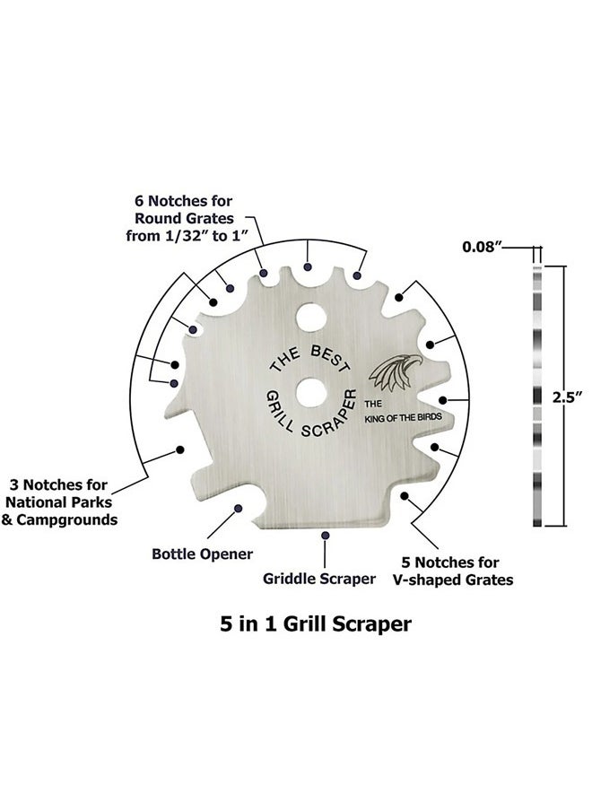 Portable Metal BBQ Grill Scraper and Grate Cleaner Tool for Easy Barbecue Cleaning - pzsku/ZF74F907403546D65BB08Z/45/_/1730048302/e8a1b7e9-e3b5-4cfd-b41a-773babb82990