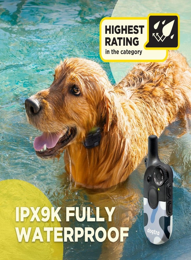 Dogtra 200iQ Remote Case Only - Swappable Replacement Cover for Remote Dog Training E-Collar - Lightweight, Durable, Custom Fit - Easy 1-Screw Install to Personalize Your Gear - Abstract Blue - Image 3