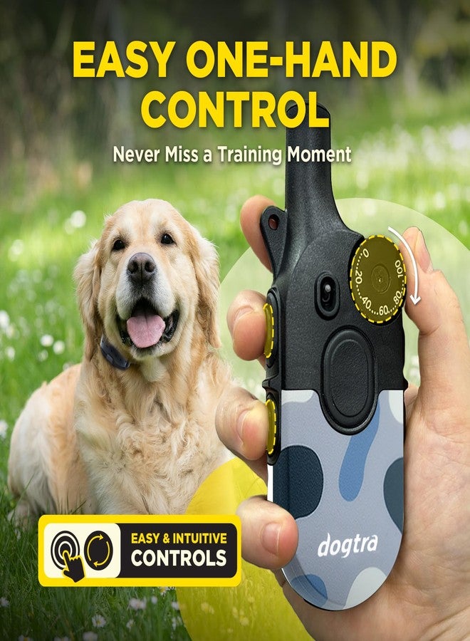 Dogtra 200iQ Remote Case Only - Swappable Replacement Cover for Remote Dog Training E-Collar - Lightweight, Durable, Custom Fit - Easy 1-Screw Install to Personalize Your Gear - Abstract Blue - Image 4