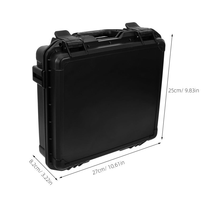 Waterproof Portable Plastic Tool Box Organizer Case With Handle For Home Outdoor Storage - Image 3