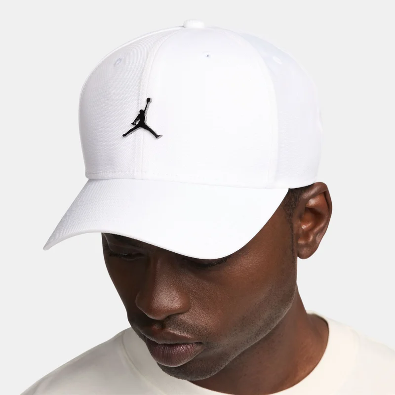 Jordan White Rise Metal Jumpman Cap  | Best Price UAE