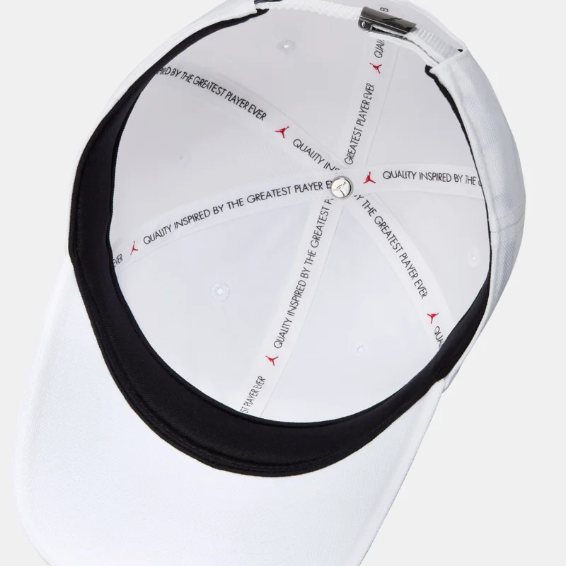 Jordan White Rise Metal Jumpman Cap  | Best Price UAE