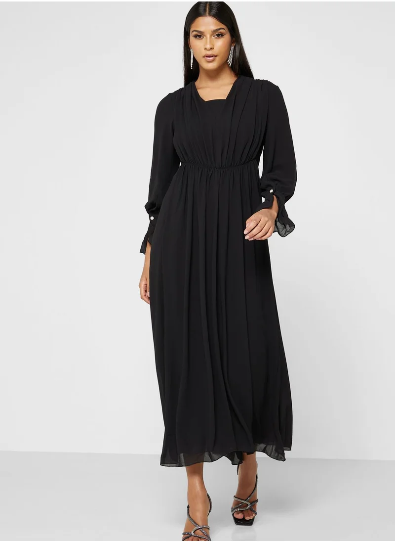 Khizana Ruched Waist Dress