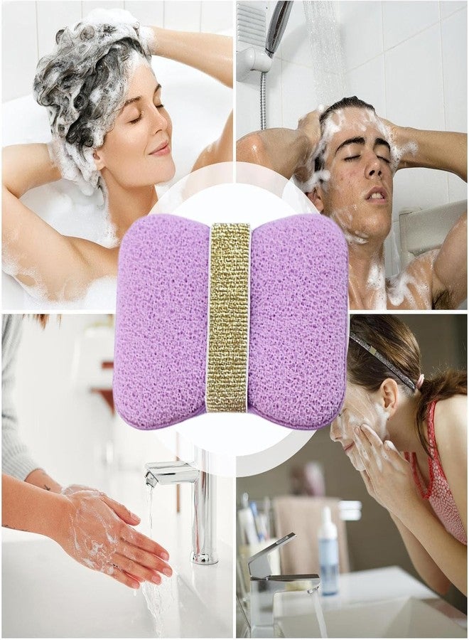 kesig® Luxury Bathing Loofah Sponge Exfoliator Scrubber for High Lather Cleansing (pack of2) - Image 3