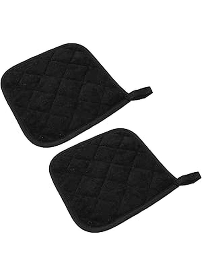 Thickened Cotton Pot Mats 2pcs Multi Use Insulation Pads for Kitchen Dining Table - Image 1