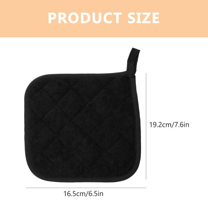 Thickened Cotton Pot Mats 2pcs Multi Use Insulation Pads for Kitchen Dining Table - Image 4
