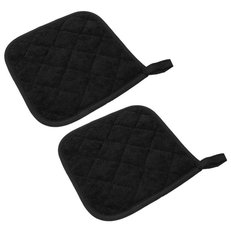 Thickened Cotton Pot Mats 2pcs Multi Use Insulation Pads for Kitchen Dining Table - Image 2