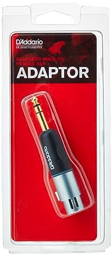 Planet Waves D'Addario Accessories PW-P047AA ¼” Male Balanced to XLR Female Adapter – Adapt a Balanced Signal from XLR to ¼” TRS or Vice Versa – Premium Quality Components for Maximum Power and Signal Transfer - Image 5