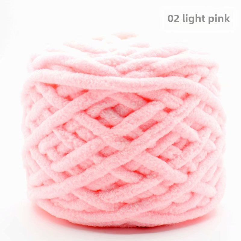 خيوط كروشيه سميكة للحرف اليدوية للأوشحة ذهبية 05 - Image 4